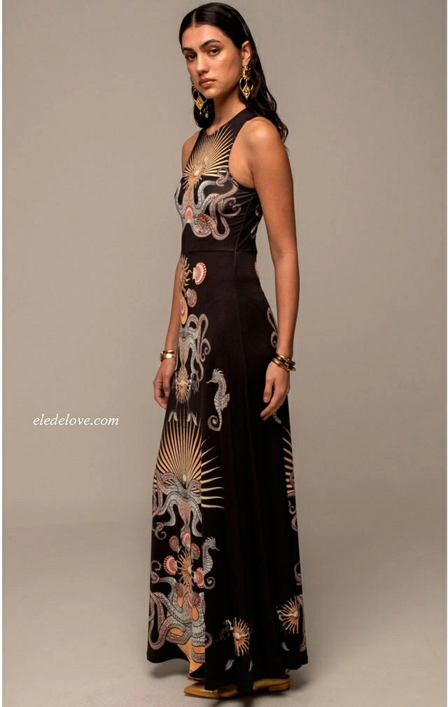 ABYSS LONG DRESS