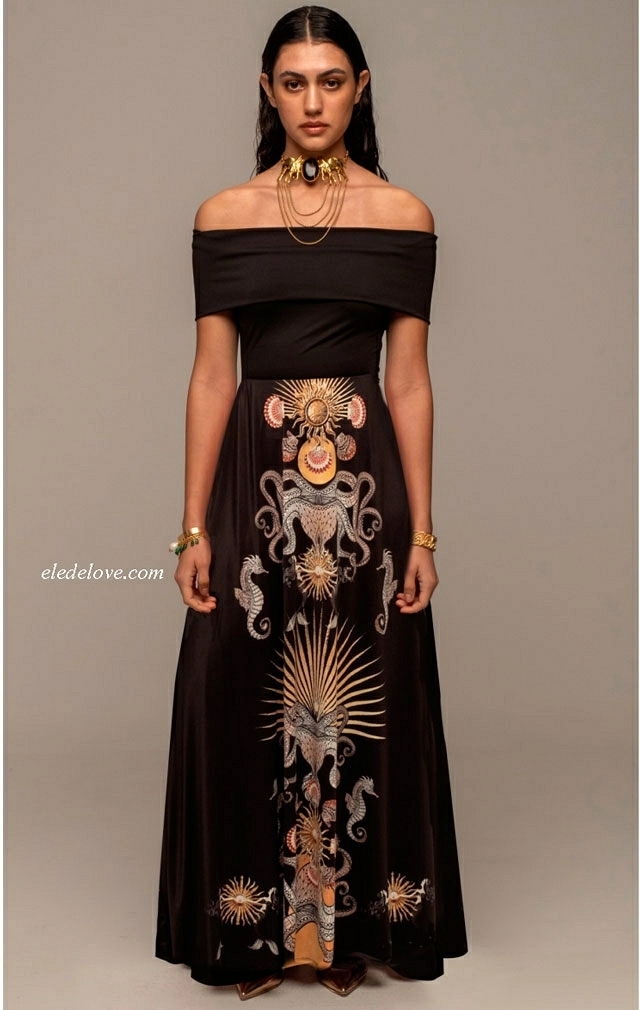 ABYSS LONG SKIRT ABYSS LONG SKIRT