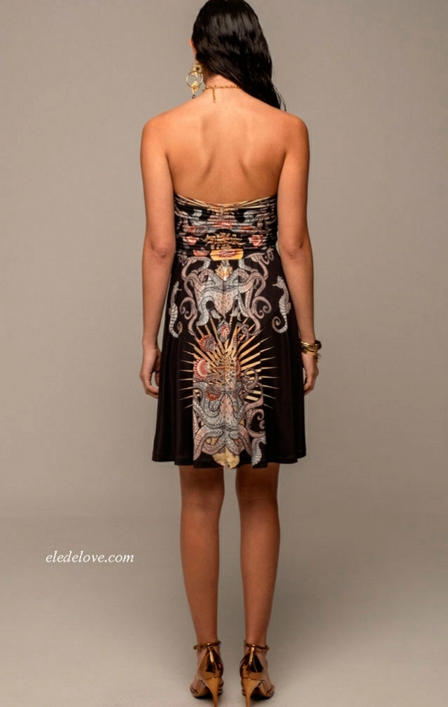 ABYSS STRAPLESS SHORT