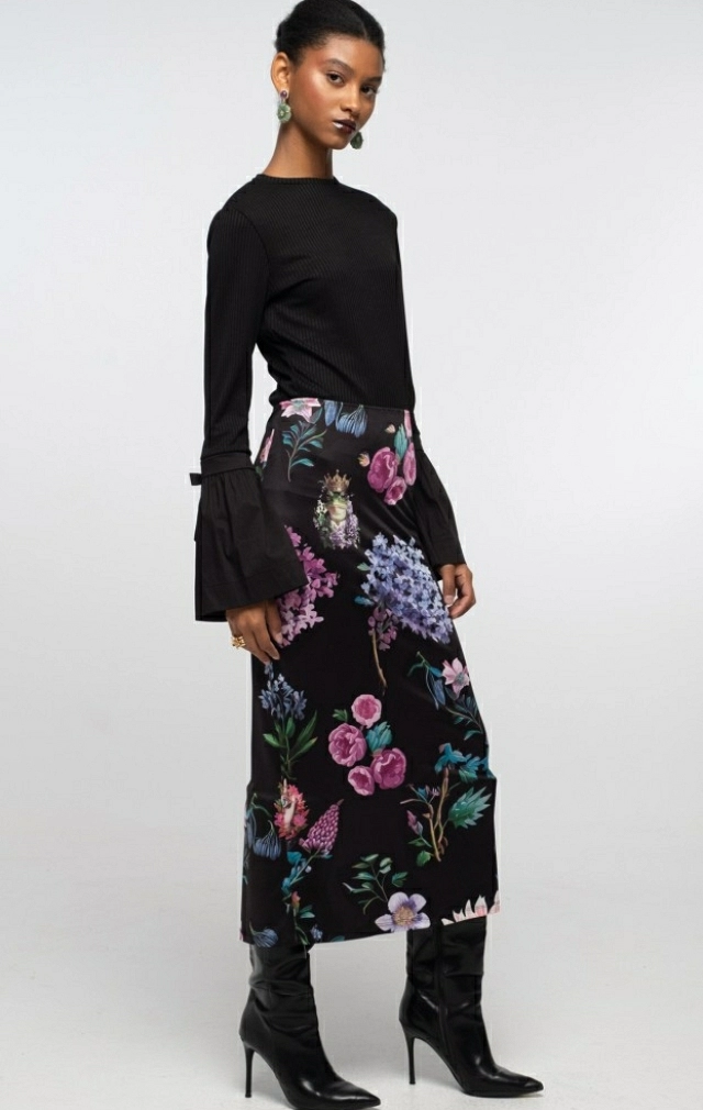 AZELEA MIDI SKIRT