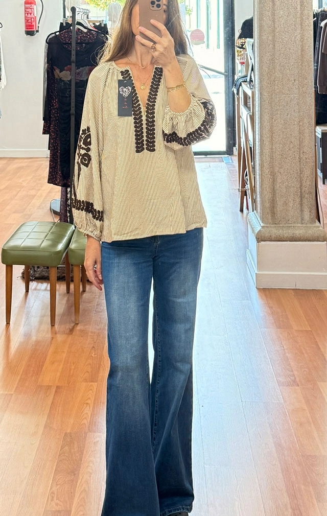 BLUSA CAYETANA RAYAS