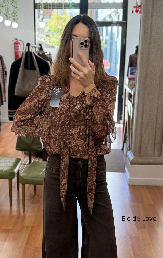 BLUSA ESTAMPADA CHLOEE