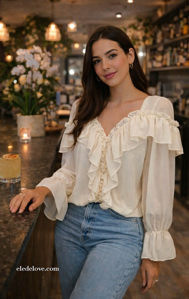 BLUSA VANESA BEIGE BLUSA VANESA BEIGE