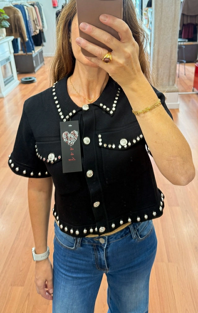 CHAQUETA/POLO TACHAS