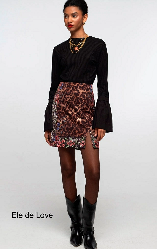 CLEMATIS MINI SKIRT CLEMATIS MINI SKIRT