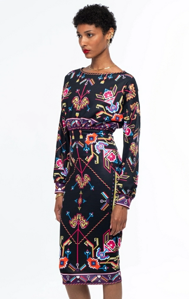 EMBLEM MIDI DRESS EMBLEM MIDI DRESS