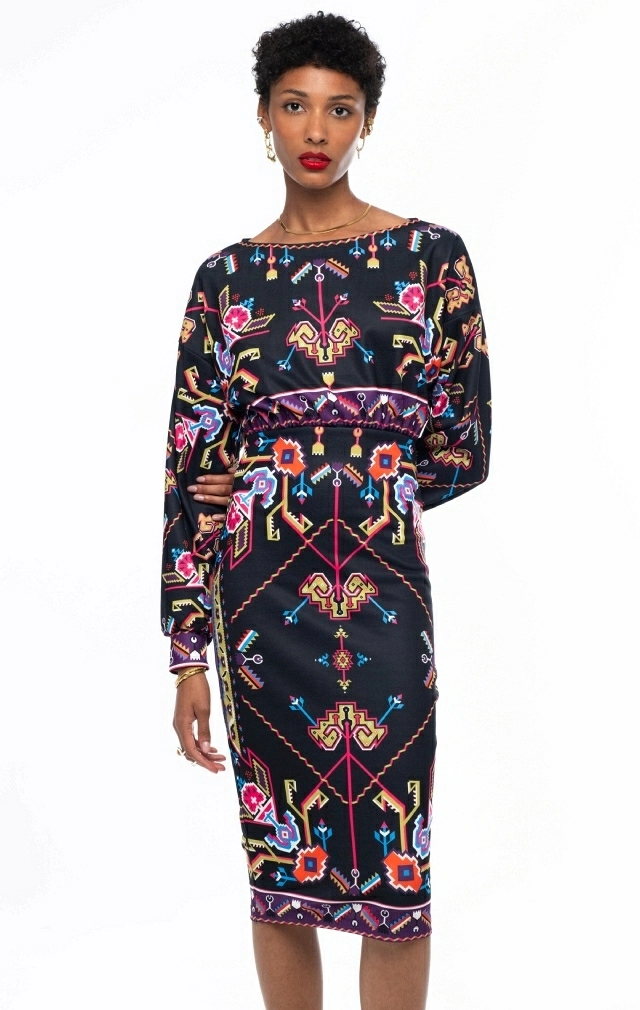 EMBLEM MIDI DRESS EMBLEM MIDI DRESS