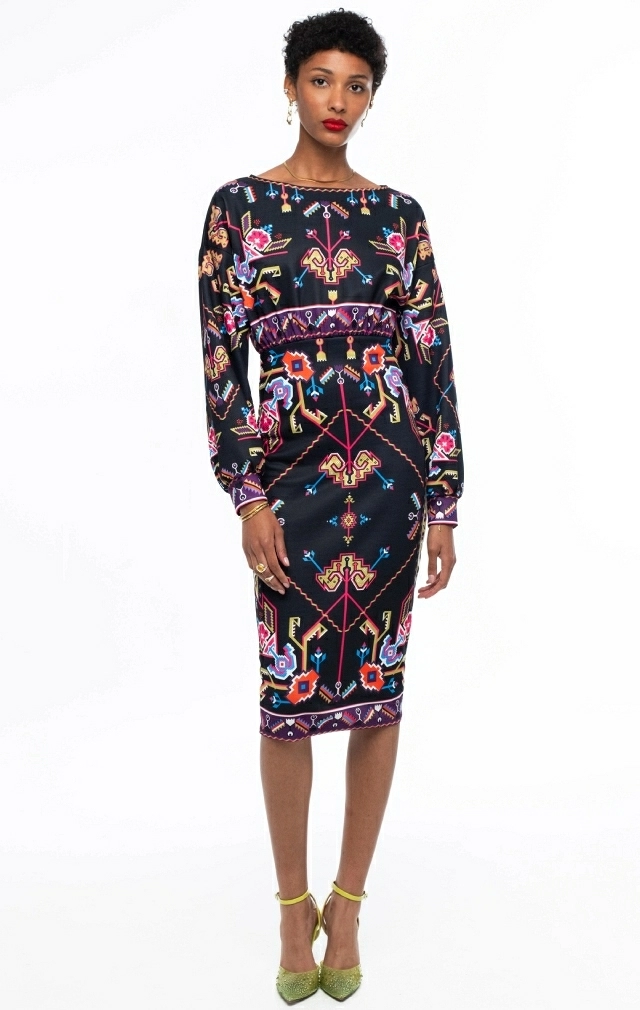EMBLEM MIDI DRESS EMBLEM MIDI DRESS