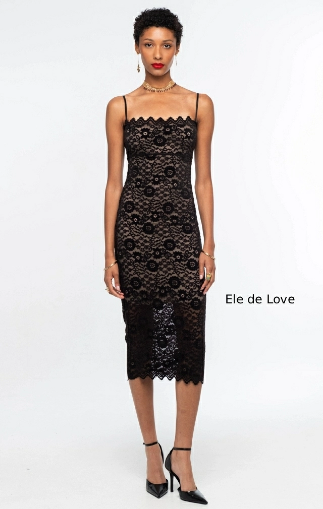 ENCHANTED MIDI DRESS