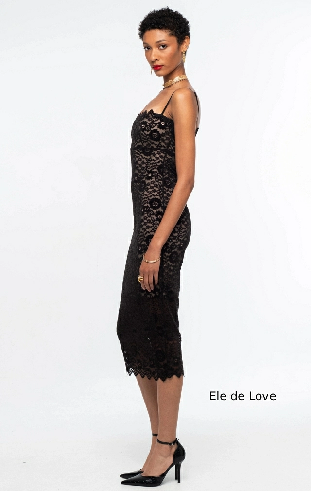 ENCHANTED MIDI DRESS