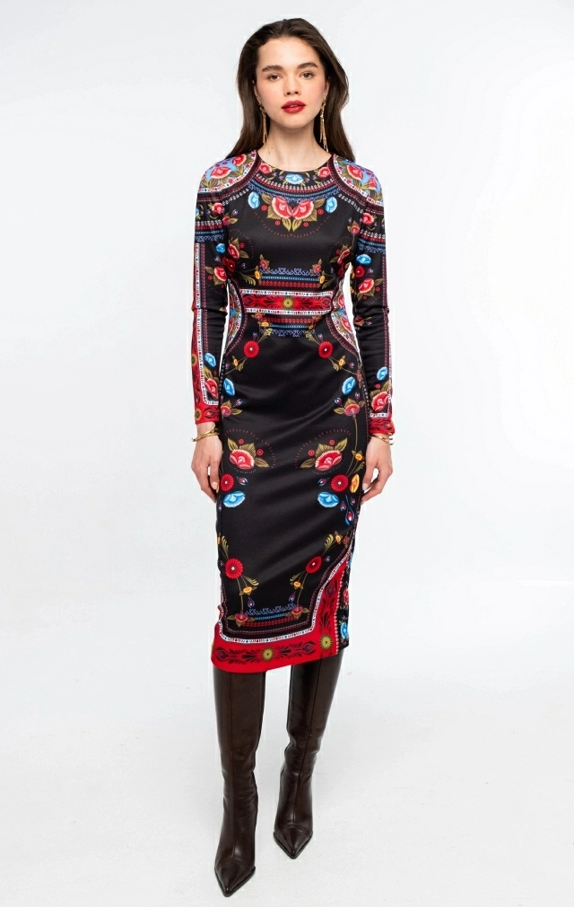 ESSENCE MIDI DRESS ESSENCE MIDI DRESS
