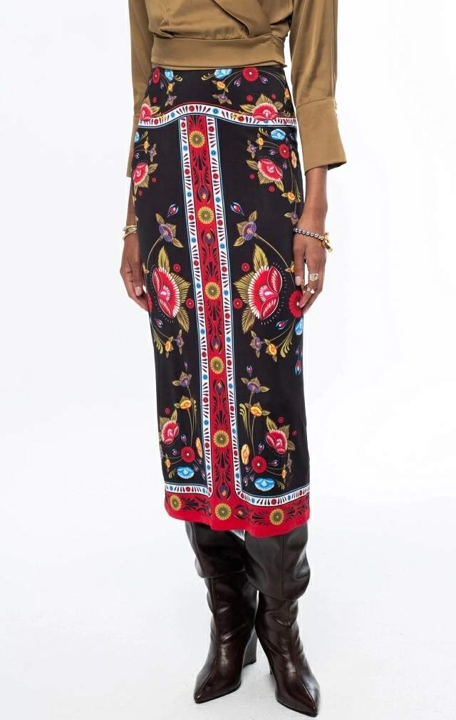 ESSENCE MIDI SKIRT ESSENCE MIDI SKIRT