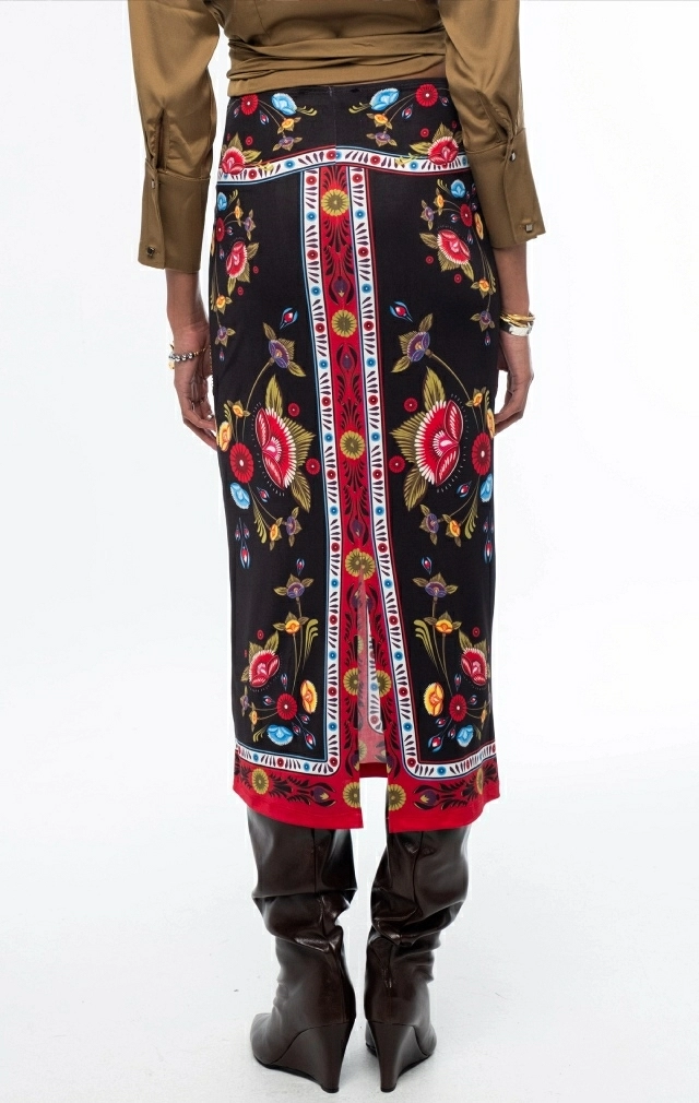 ESSENCE MIDI SKIRT ESSENCE MIDI SKIRT