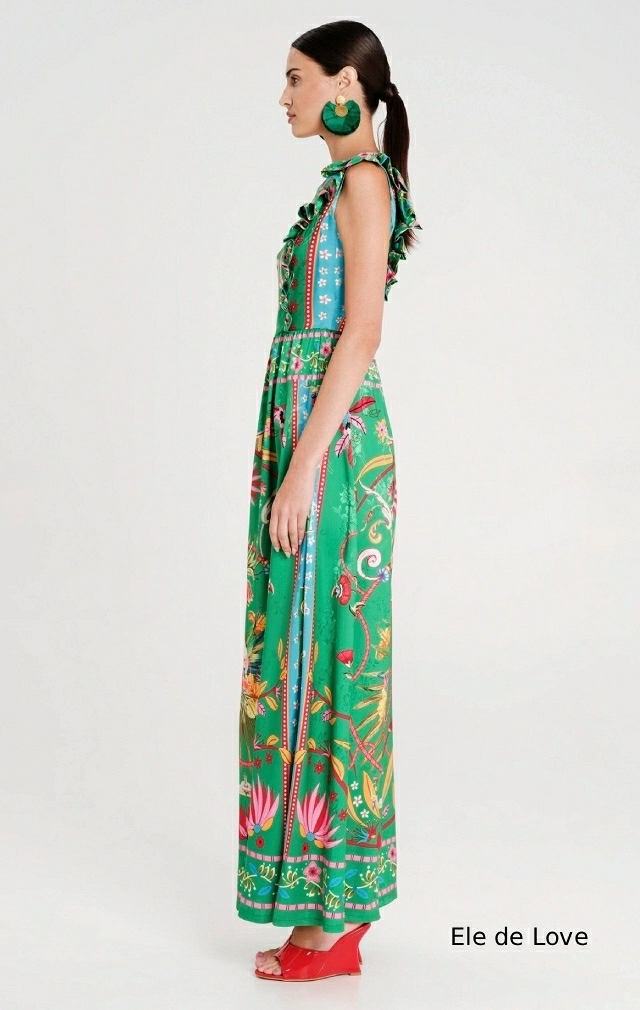 EXOTIC LONG DRESS