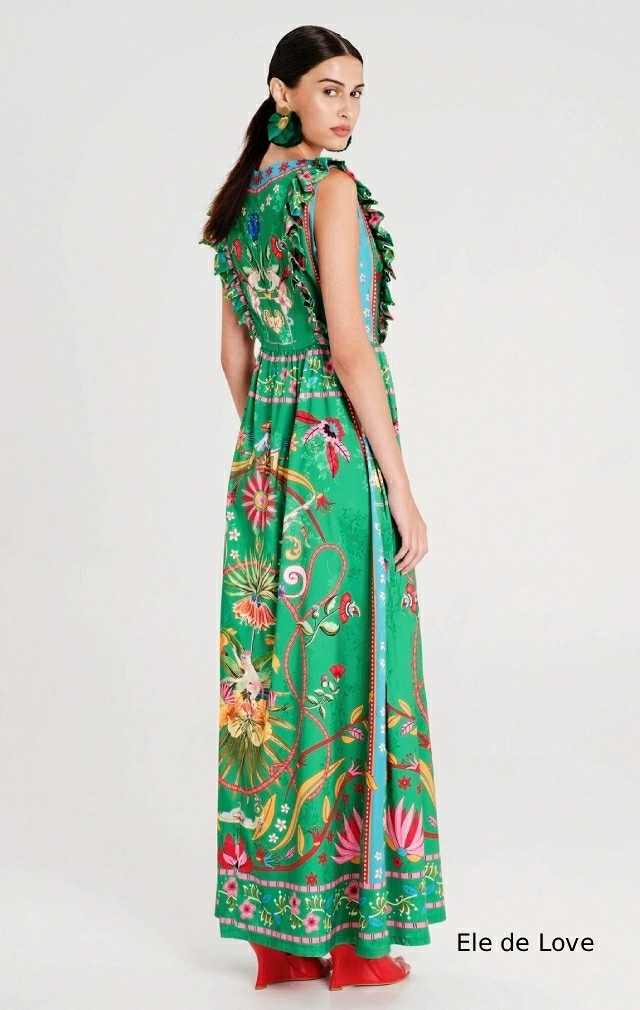 EXOTIC LONG DRESS