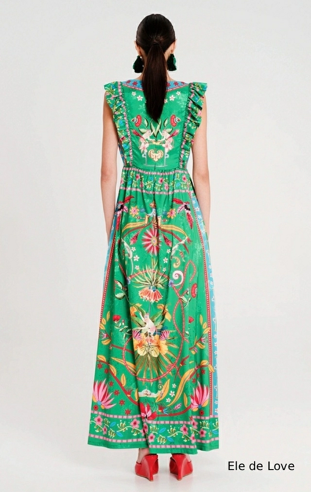 EXOTIC LONG DRESS