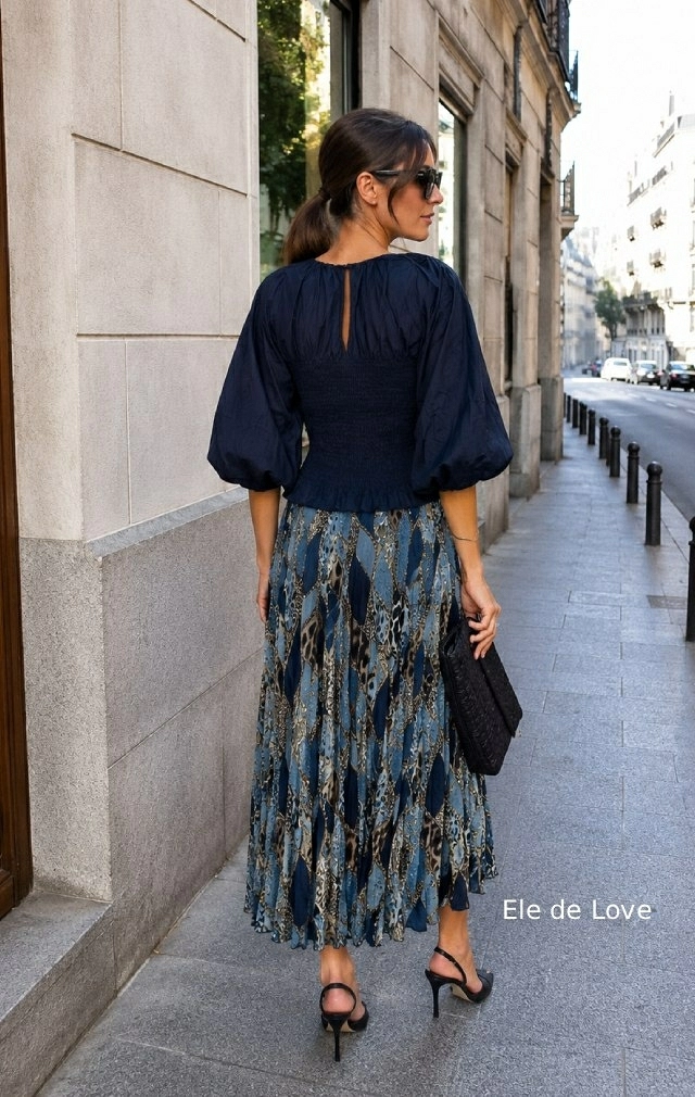 FALDA ESTAMPADA FLUIDA