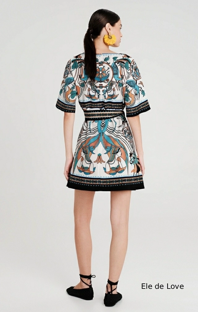 FOUNTAIN SHORT DRESS