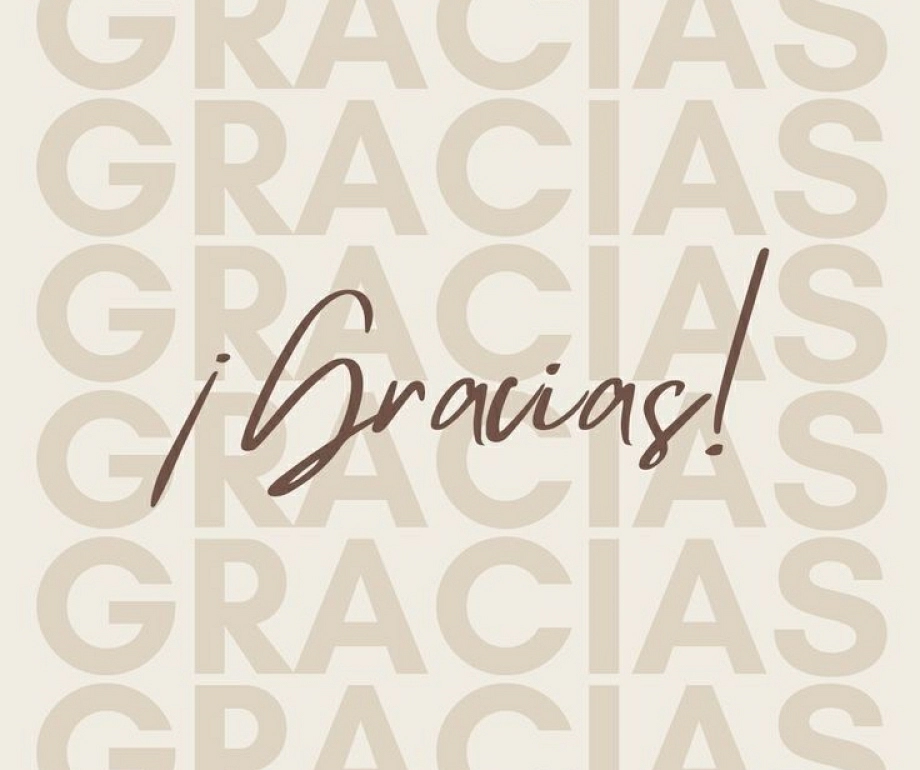 ¡GRACIAS!