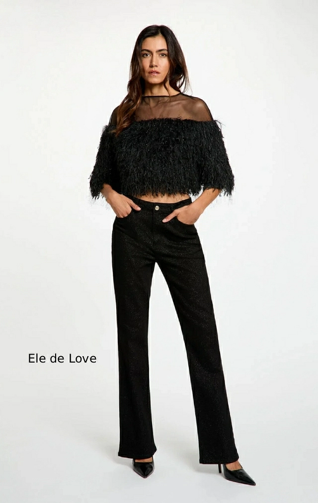 JEANS NEGRO BRILLI JEANS NEGRO BRILLI