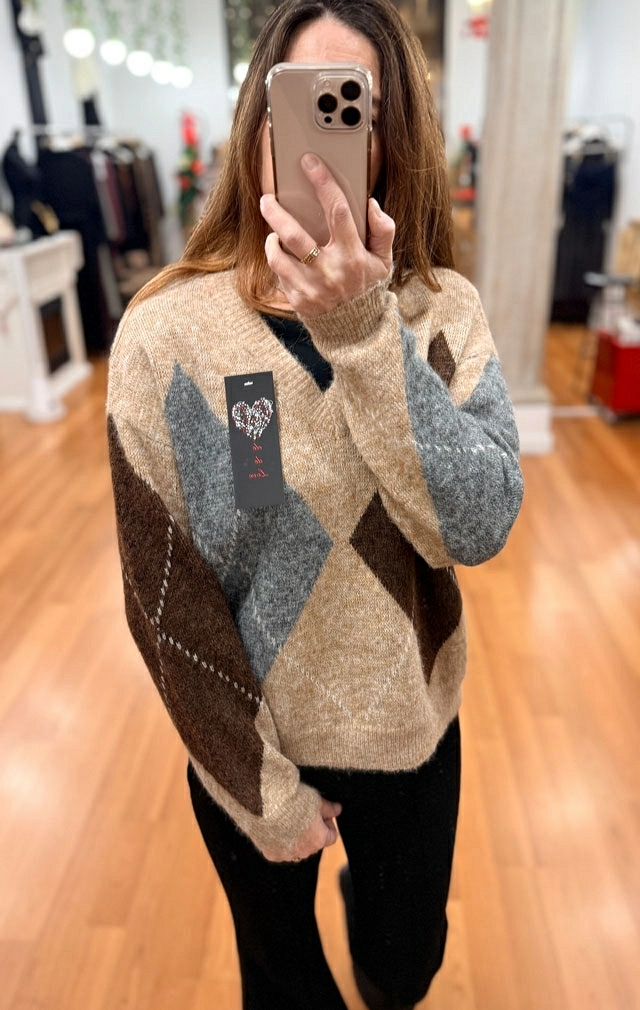 JERSEY CON ROMBOS JERSEY CON ROMBOS