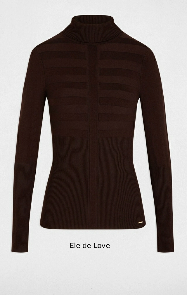 JERSEY CUELLO ALTO CHOCOLATE JERSEY CUELLO ALTO CHOCOLATE
