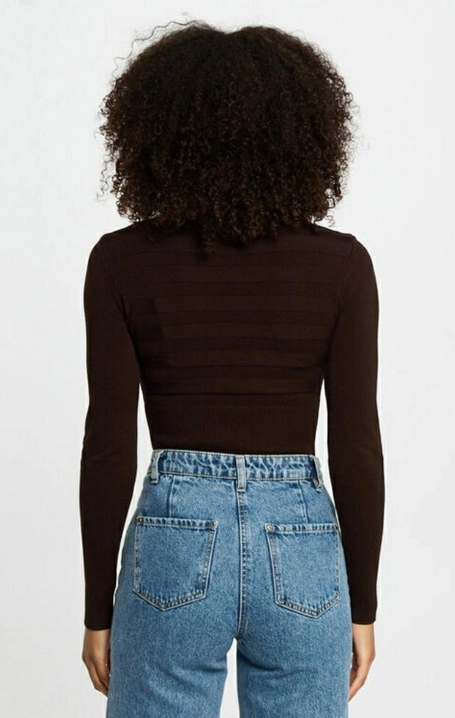 JERSEY CUELLO ALTO CHOCOLATE JERSEY CUELLO ALTO CHOCOLATE