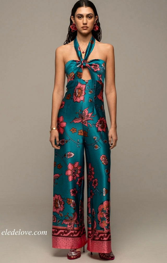 MAGNOLIA STRAPLESS JUMPSUIT