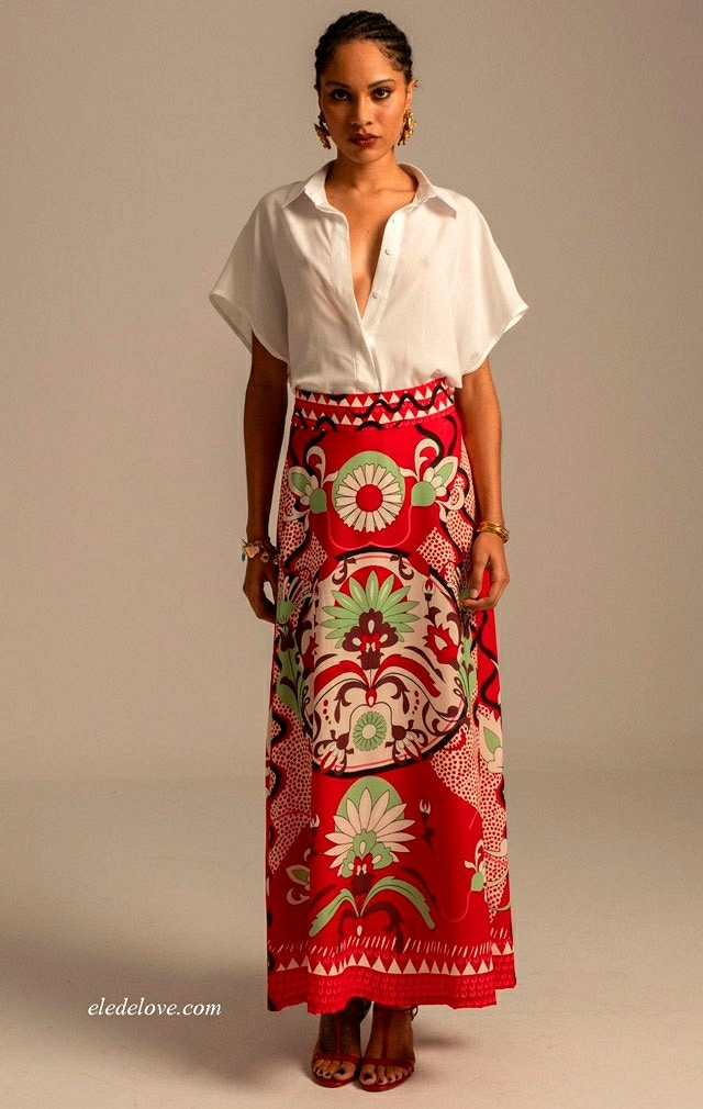 MANDALA MAXI SKIRT