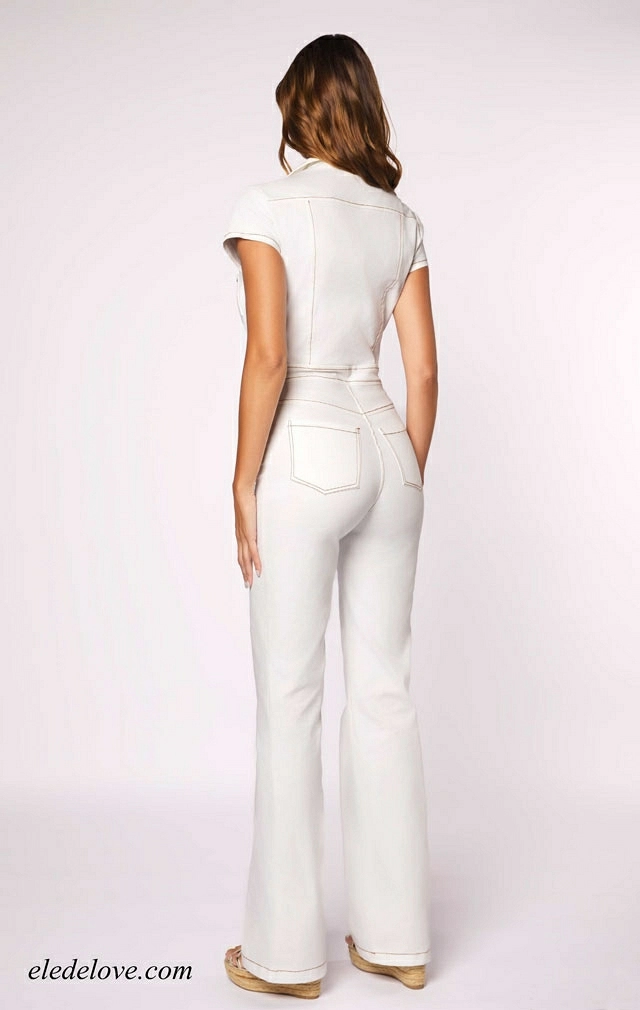 MONO POLY DEMIN BLANCO
