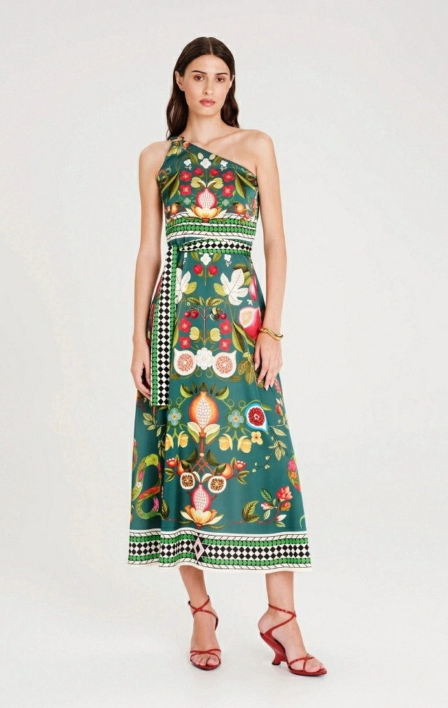 NECTAR ONE SHOULDER LONG DRESS NECTAR ONE SHOULDER LONG DRESS