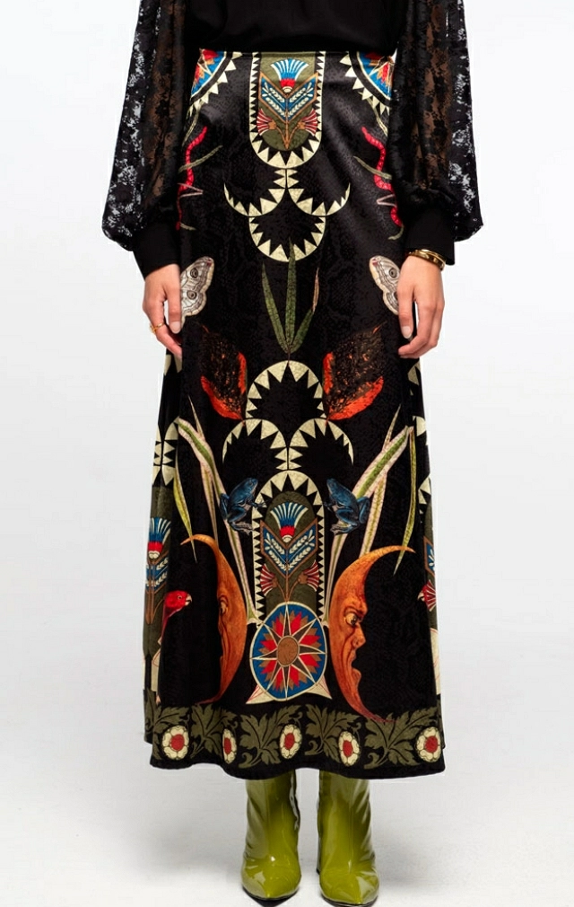 NOCTURNAL LONG SKIRT