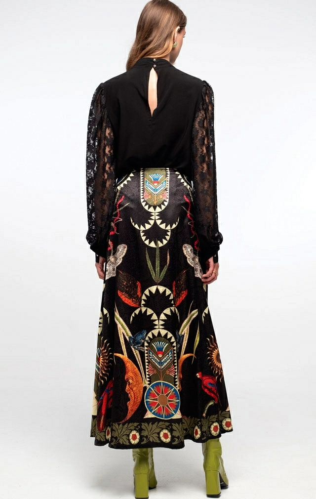 NOCTURNAL LONG SKIRT