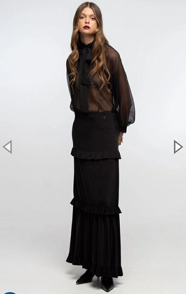 NOIR LONG SKIRT