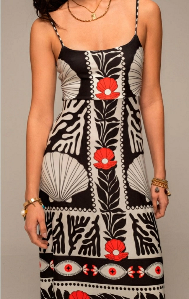 OCEANIC LONG DRESS