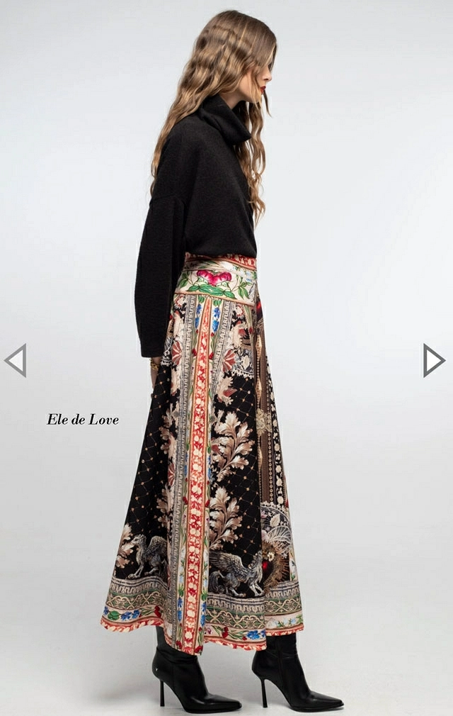 OPULENCE LONG SKIRT
