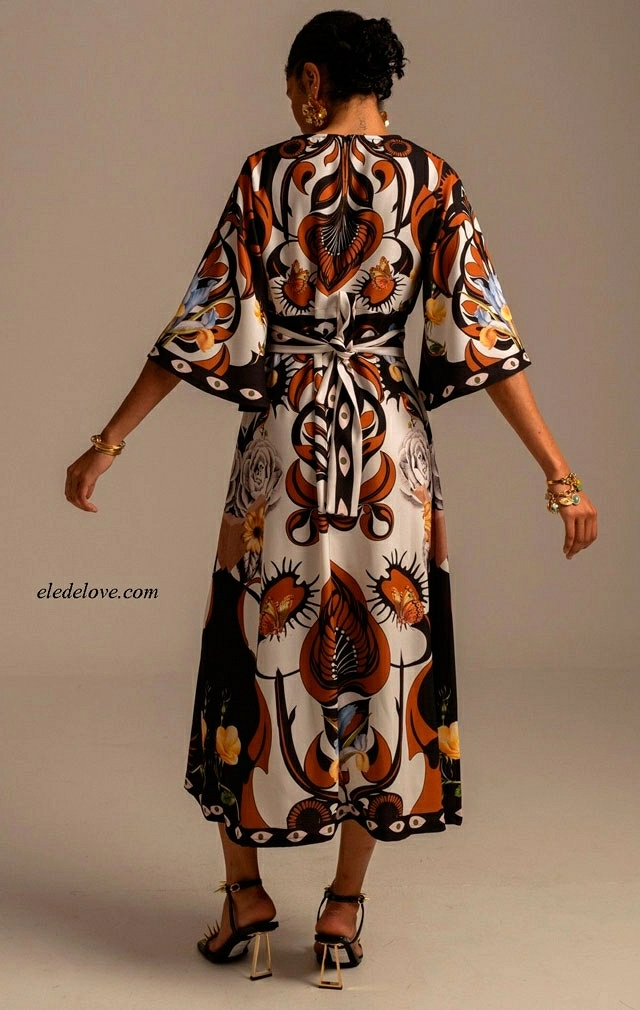 ORNAMENTAL LONG DRESS