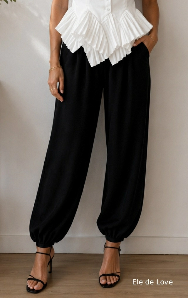 PANTALÓN ALADÍN NEGRO PANTALÓN ALADÍN NEGRO
