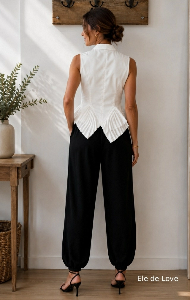 PANTALÓN ALADÍN NEGRO