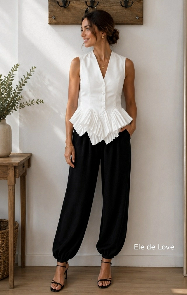 PANTALÓN ALADÍN NEGRO