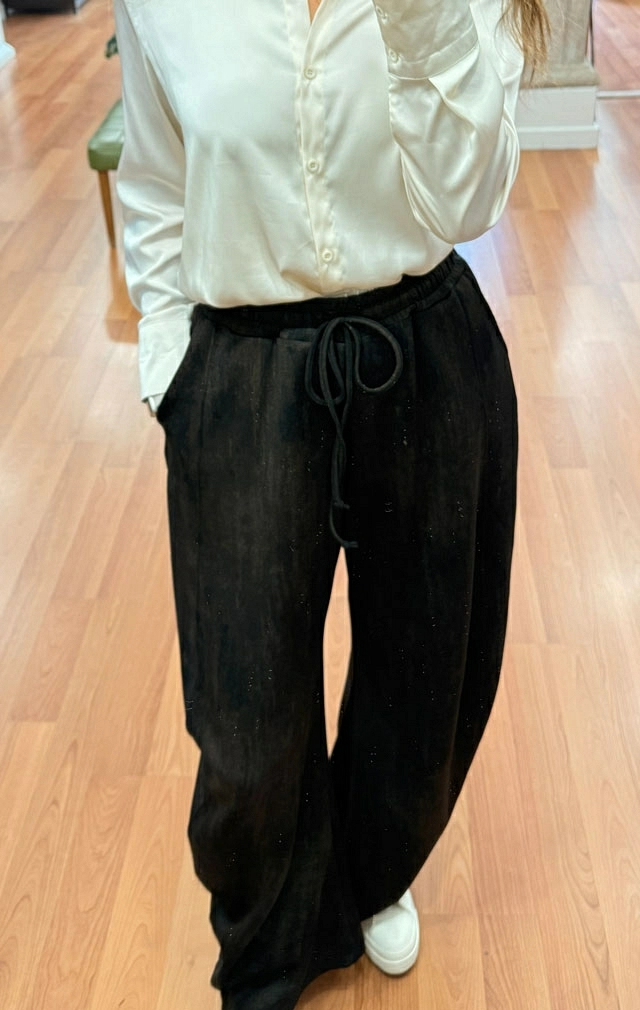 PANTALON BALLOON MARRON