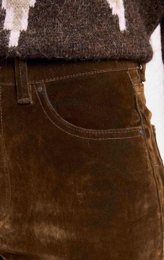 PANTALÓN BOOTCUT DE TERCIOPELO PANTALÓN BOOTCUT DE TERCIOPELO