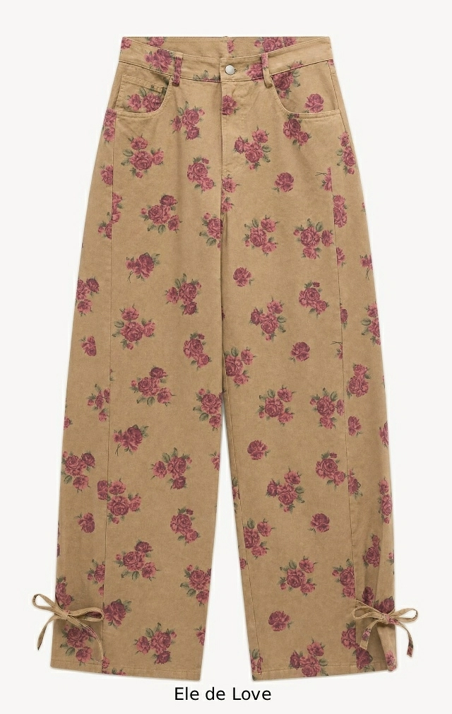 PANTALON FLORES PANTALON FLORES