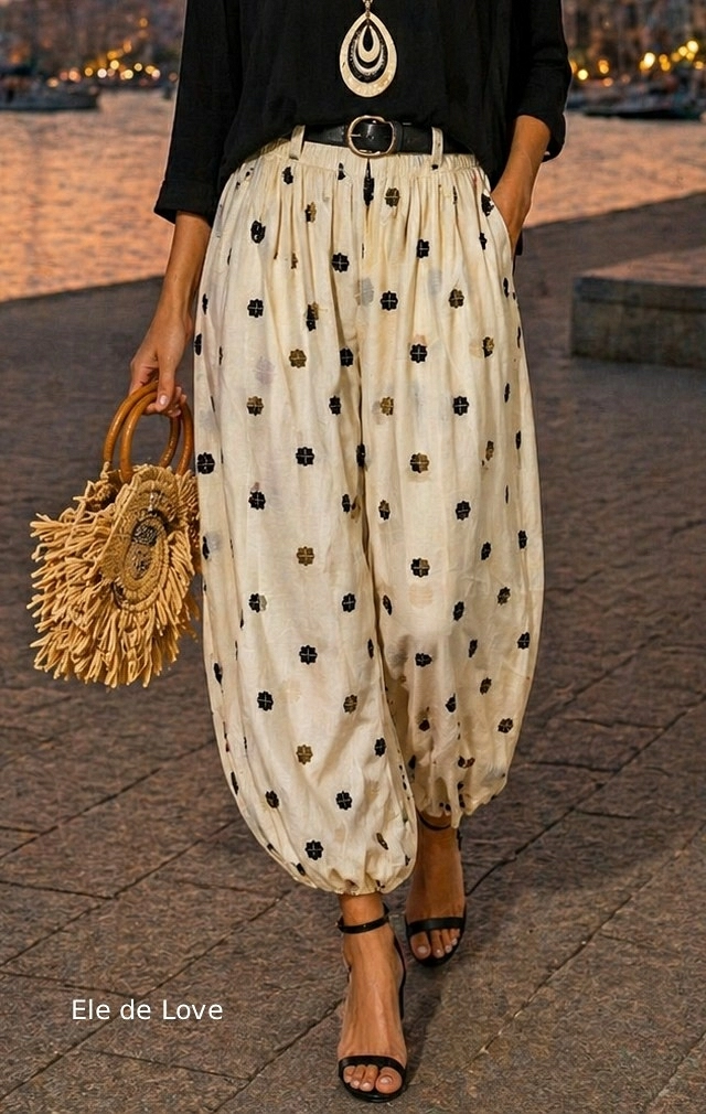 PANTALON TREBOL BEIGE