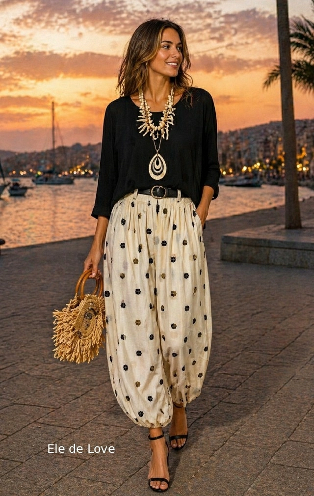 PANTALON TREBOL BEIGE