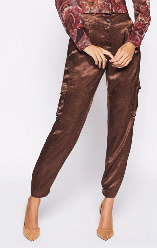 PANTALON YIN MARRON PANTALON YIN MARRON