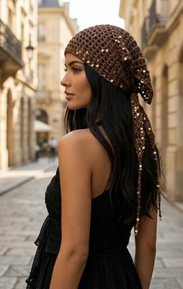 PAÑUELO CROCHE
