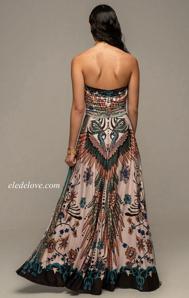 PROSPERITY STRAPLESS DRESS