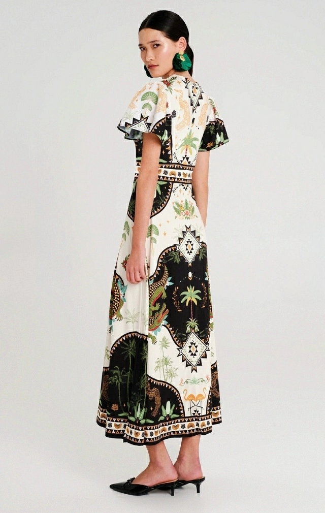 REPTILE LONG DRESS REPTILE LONG DRESS