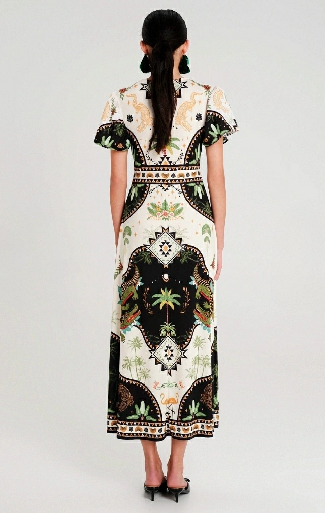 REPTILE LONG DRESS REPTILE LONG DRESS